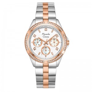 Alexandre Christie AC 2947 Silver Rosegold White BFBTRSL2